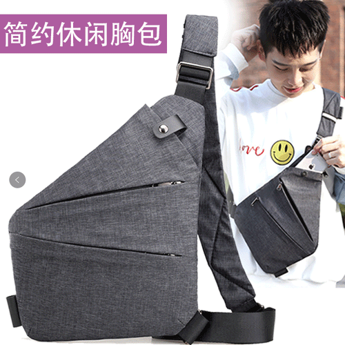Bolso Cruzado de Nylon — Ligero, Moderno y Unisex