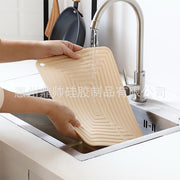 Large 29cm Silicone Pot Mat Square Thickeneded Insulation Mat Anti-Slip Corrugated Kitchen Table Casserole Mat Anti-Heat - QueensalesOF