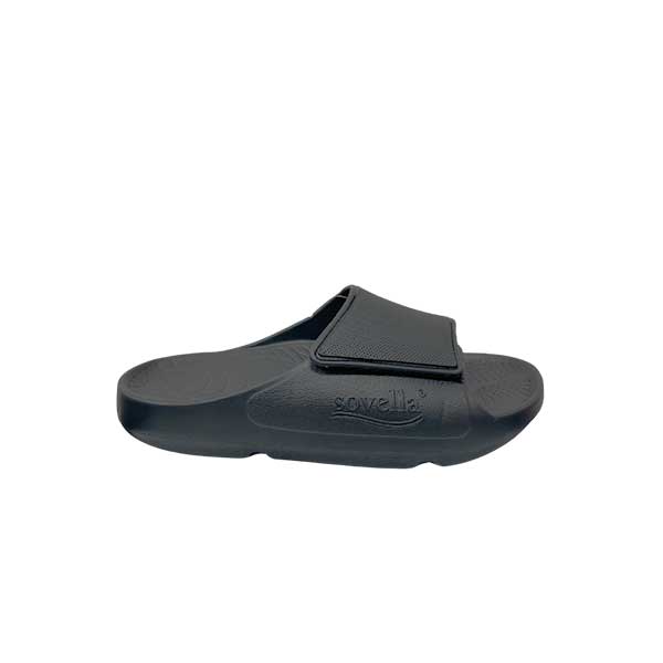 Sovella Men's PF Velcro Slide Dark Grey - QueensalesOF
