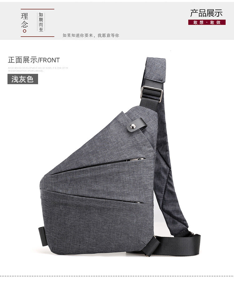 Bolso Cruzado de Nylon — Ligero, Moderno y Unisex - QueensalesOF