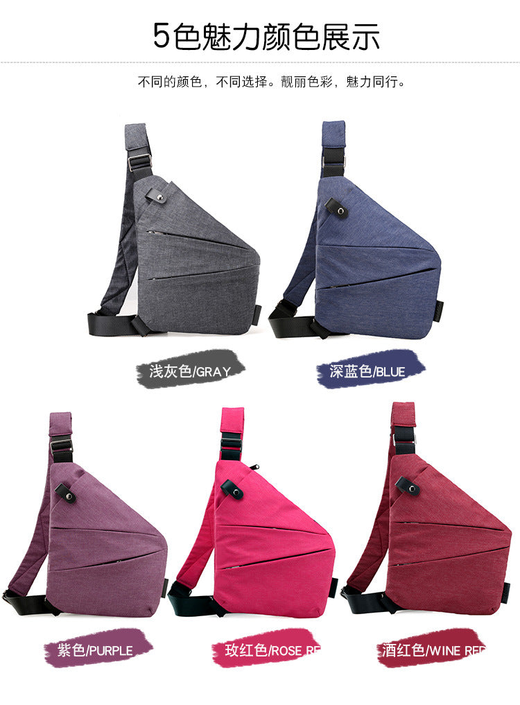 Bolso Cruzado de Nylon — Ligero, Moderno y Unisex - QueensalesOF