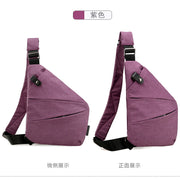 Bolso Cruzado de Nylon — Ligero, Moderno y Unisex - QueensalesOF