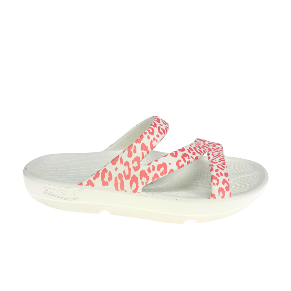 Sovella Women's PF Slide Pink/Leopard - QueensalesOF