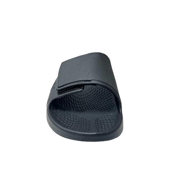 Sovella Men's PF Velcro Slide Black - QueensalesOF