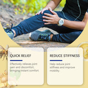 Wiyun Bee Venom Joint Care Cream Gentle And Soothing Wrist Knee Massage Body Topical Daily Care Cream - QueensalesOF