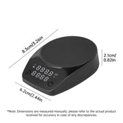 Taza Dosificadora de Café con Balanza LED Recargable - QueensalesOF