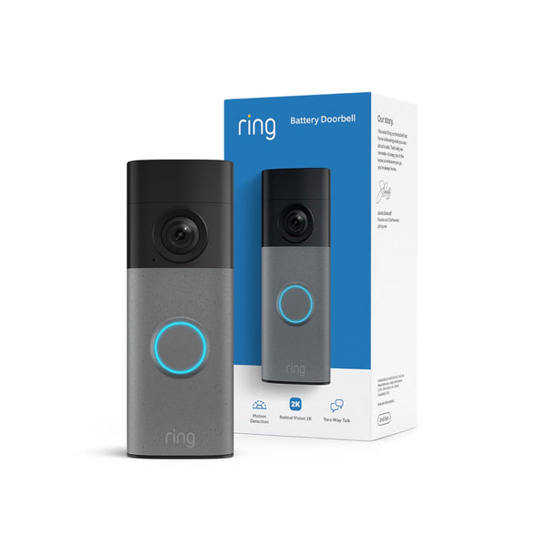Timbre inteligente con cámara 2K y batería recargable - QueensalesOF