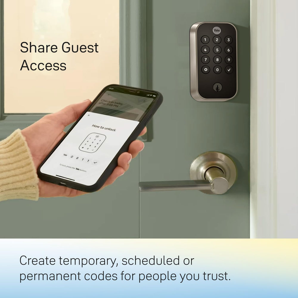 Cerradura Inteligente Yale Assure Lock 2 con WiFi y Teclado - QueensalesOF