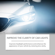Homonth Car Headlight Repair Kit, Car Bright Retreading Agent, Light Scratch Yellow Retreading Crystal Plating Agent - QueensalesOF