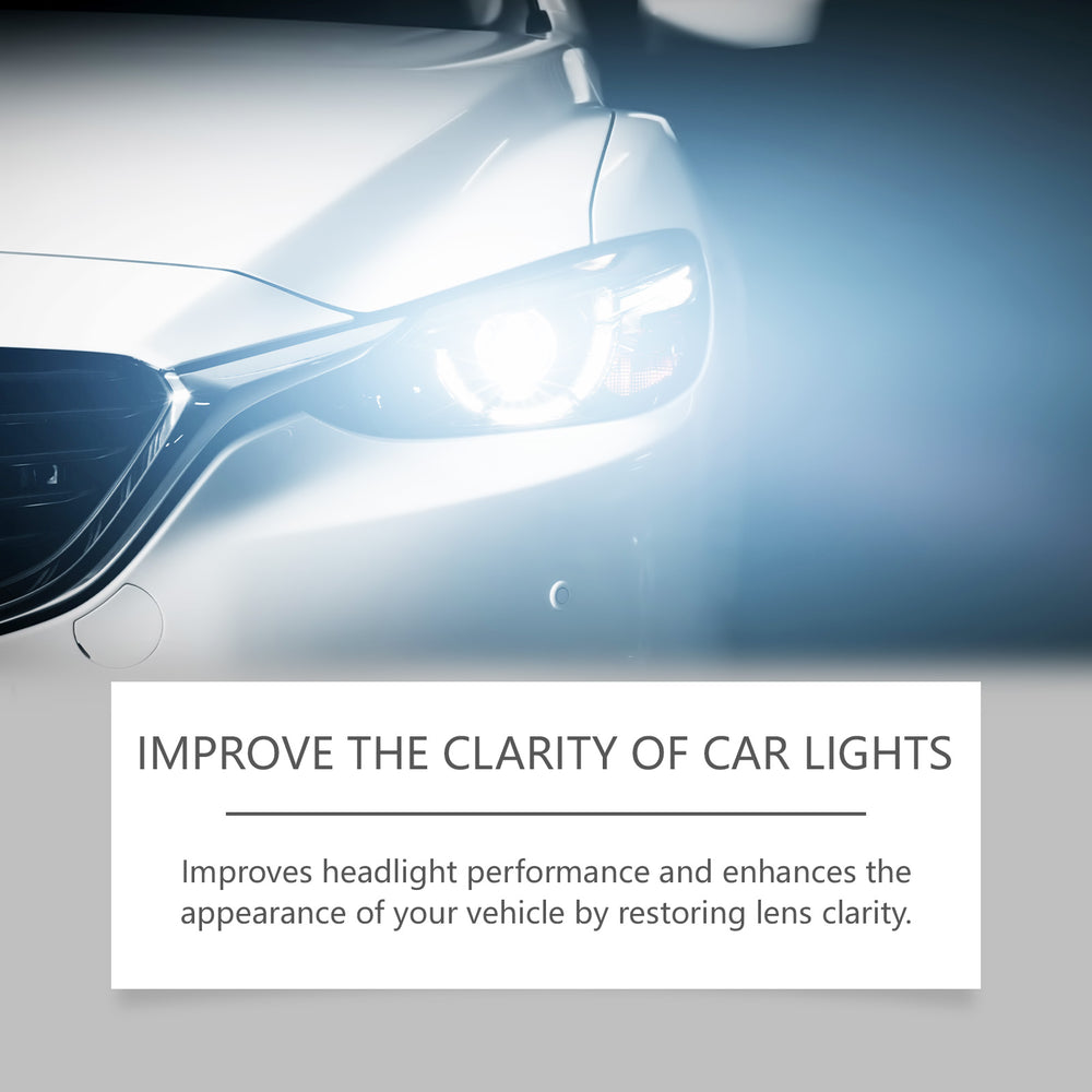 Homonth Car Headlight Repair Kit, Car Bright Retreading Agent, Light Scratch Yellow Retreading Crystal Plating Agent - QueensalesOF