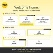 Cerradura Inteligente Yale Assure Lock 2 con WiFi y Teclado - QueensalesOF