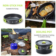 Kit de Cocina para Camping — Utensilios Portátiles y Ligeros - QueensalesOF