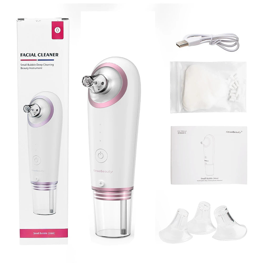 Small Bubble Blackhead Remover – Electric Deep Pore Cleansing Device - QueensalesOF