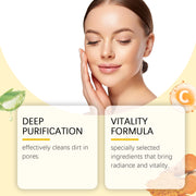 Mascarilla de Barro con Cúrcuma — Limpieza Profunda e Hidratación - QueensalesOF
