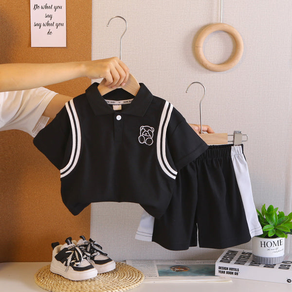 Set de Polo y Short para Bebé y Niño — Conjunto de Verano - QueensalesOF