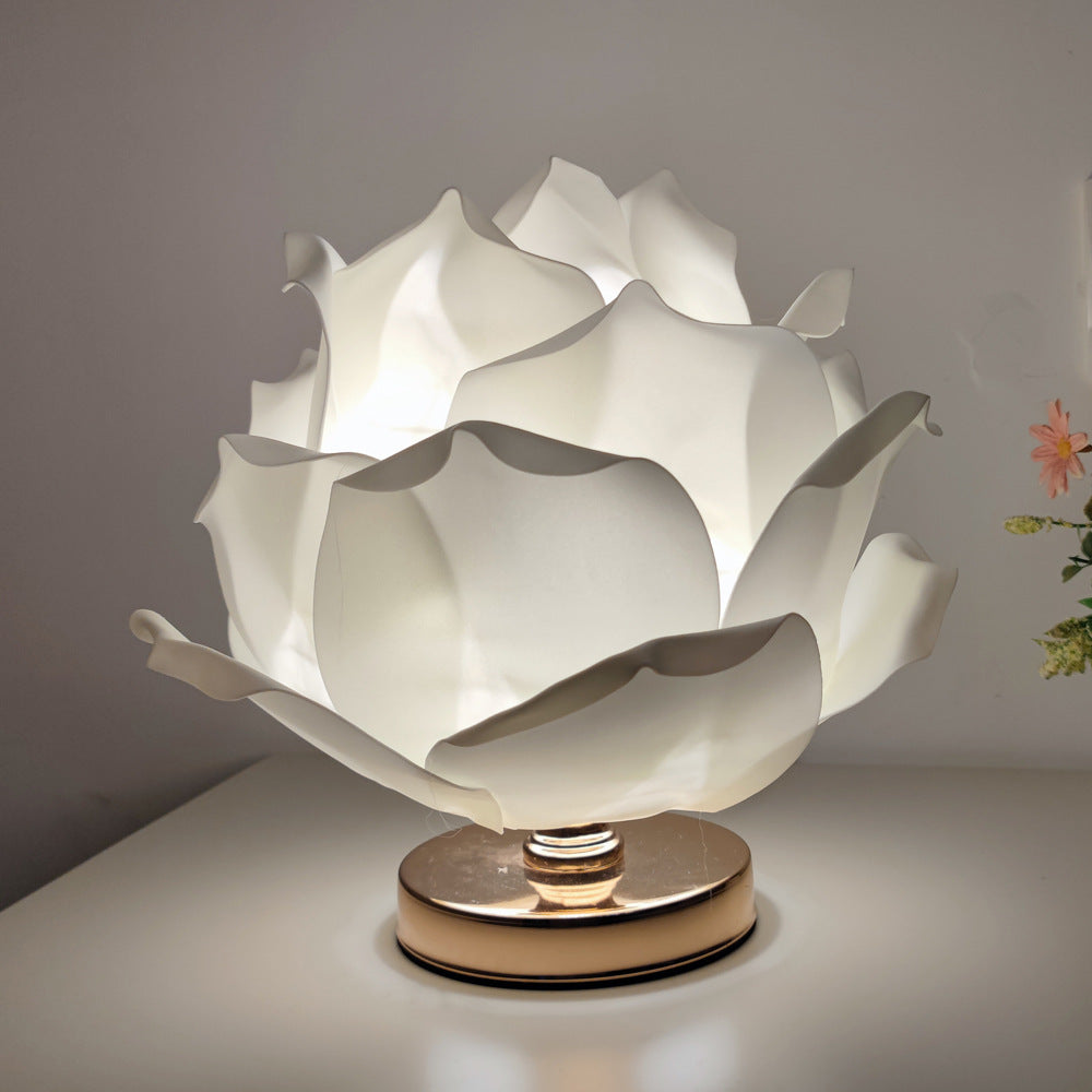 Lámpara de Mesa Rosa Grande — Decoración Romántica para Habitación - QueensalesOF