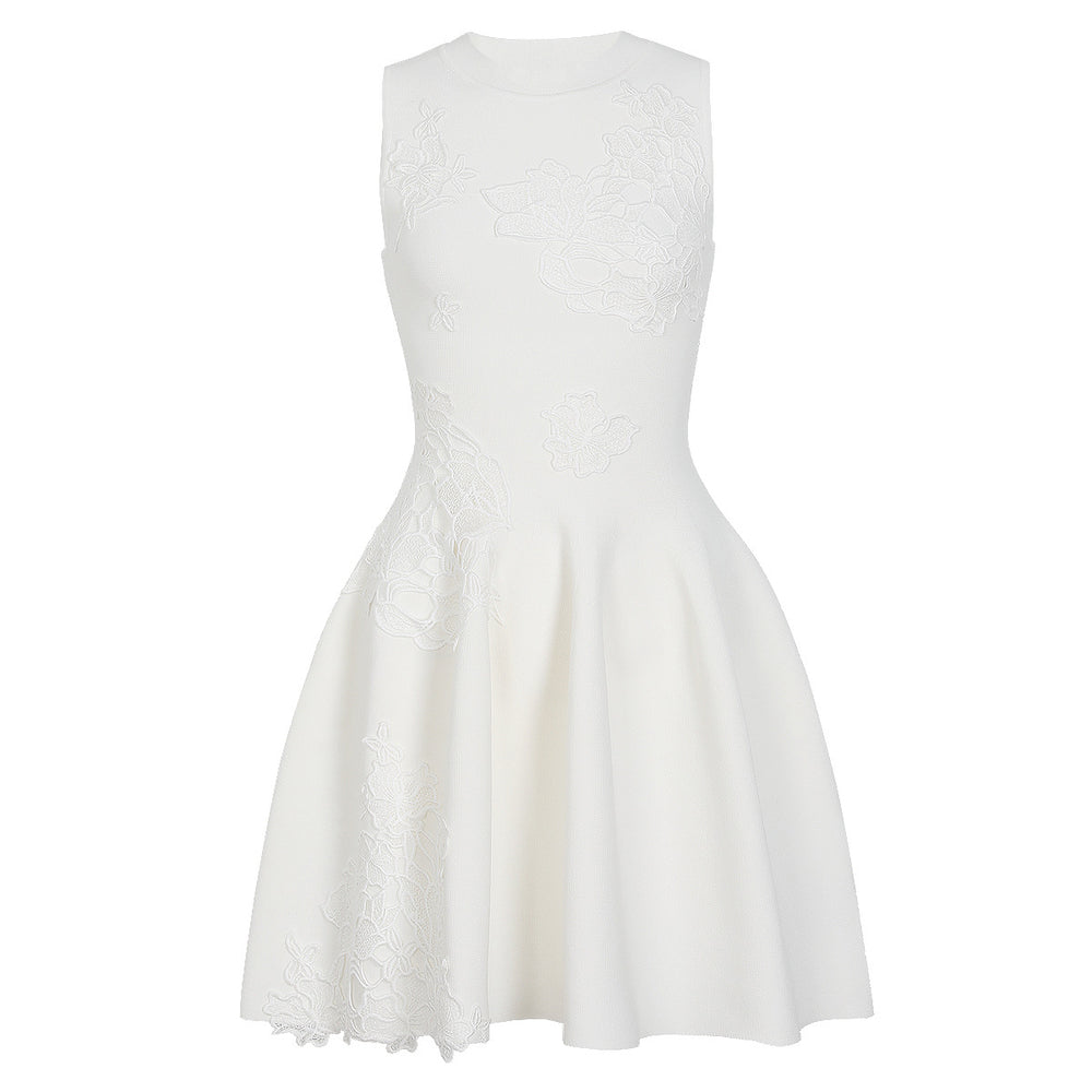 Sleeveless vest dress - QueensalesOF