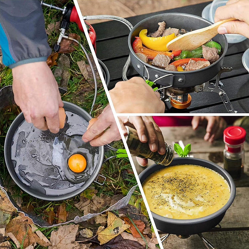 Kit de Cocina para Camping — Utensilios Portátiles y Ligeros - QueensalesOF