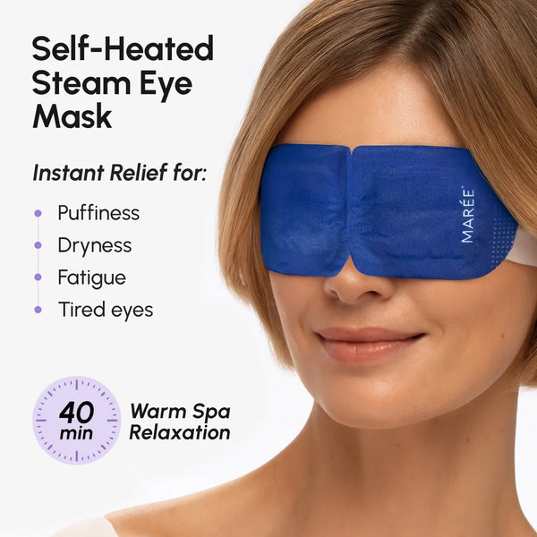 Máscara Ocular de Vapor con Aroma Spa — Relajación Instantánea - QueensalesOF