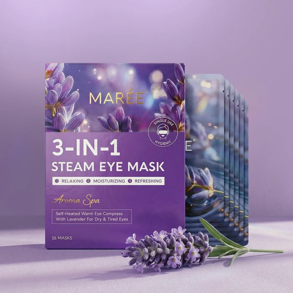 Máscara Ocular de Vapor con Aroma Spa — Relajación Instantánea - QueensalesOF
