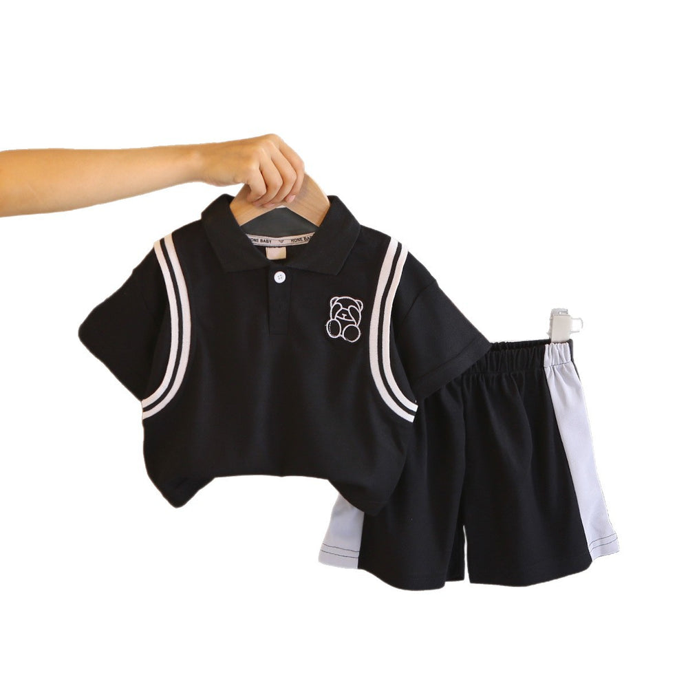 Set de Polo y Short para Bebé y Niño — Conjunto de Verano - QueensalesOF