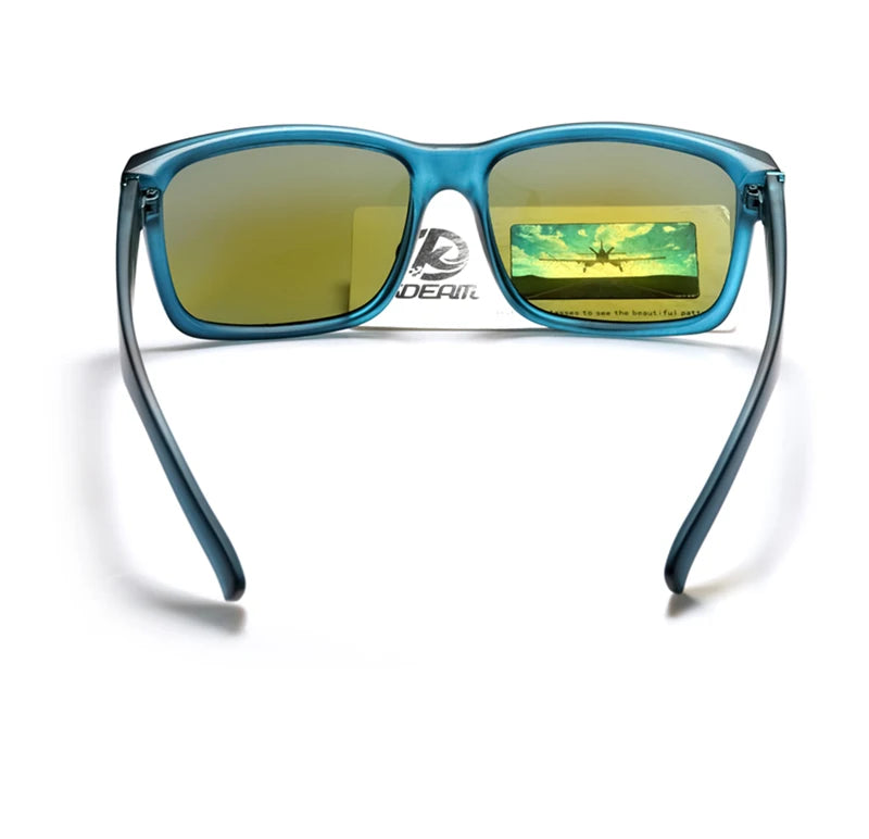 KDEAM Exclusive Sunglasses Polarized  for Men and Women Surfing Hiking Sports Sun Glasses New Translucent Blue of KD505 CE