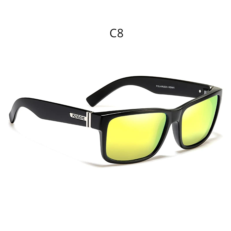 KDEAM Exclusive Sunglasses Polarized  for Men and Women Surfing Hiking Sports Sun Glasses New Translucent Blue of KD505 CE