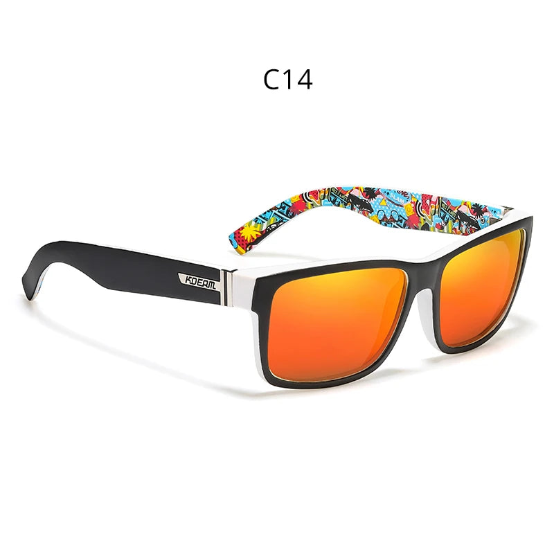 KDEAM Exclusive Sunglasses Polarized  for Men and Women Surfing Hiking Sports Sun Glasses New Translucent Blue of KD505 CE
