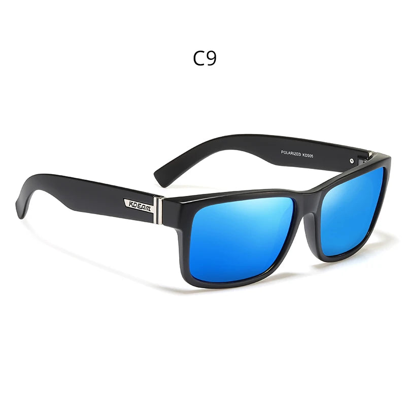 KDEAM Exclusive Sunglasses Polarized  for Men and Women Surfing Hiking Sports Sun Glasses New Translucent Blue of KD505 CE