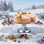 Aluminum Alloy cake turntable new baking tools DIY birthday cake turntable mold non-slip decorating table utensils