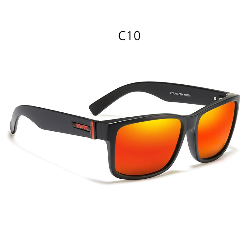 KDEAM Exclusive Sunglasses Polarized  for Men and Women Surfing Hiking Sports Sun Glasses New Translucent Blue of KD505 CE