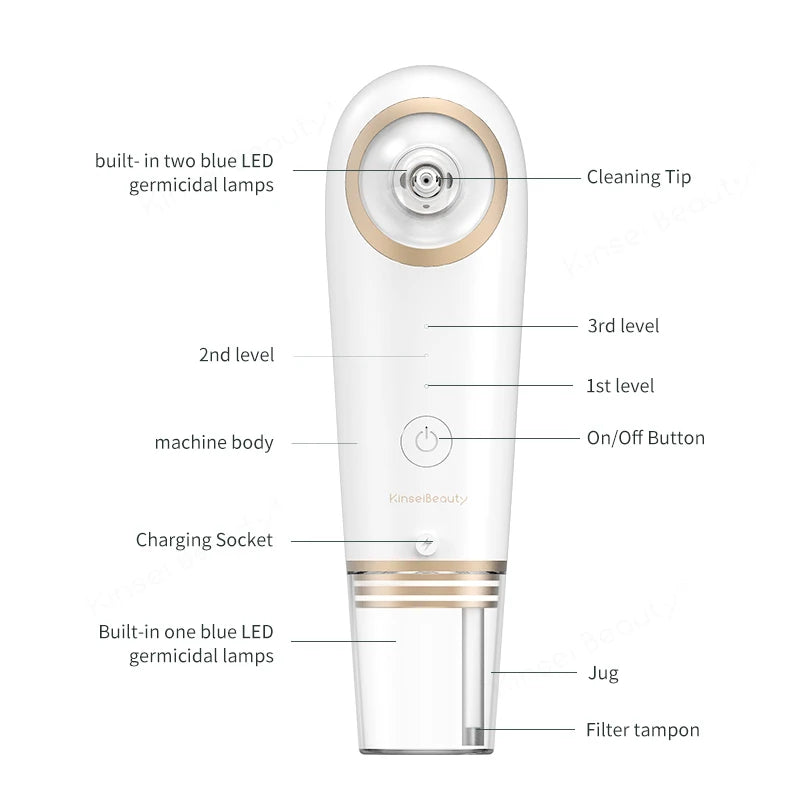 Small Bubble Blackhead Remover – Electric Deep Pore Cleansing Device - QueensalesOF