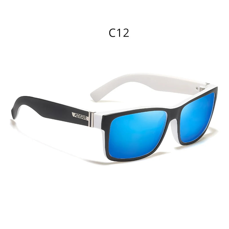 KDEAM Exclusive Sunglasses Polarized  for Men and Women Surfing Hiking Sports Sun Glasses New Translucent Blue of KD505 CE
