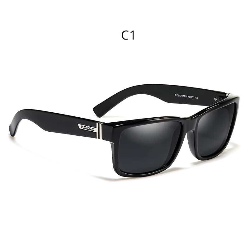 KDEAM Exclusive Sunglasses Polarized  for Men and Women Surfing Hiking Sports Sun Glasses New Translucent Blue of KD505 CE