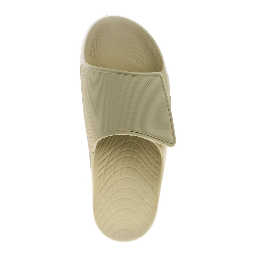 Sovella Men's PF Velcro Slide Bone - QueensalesOF