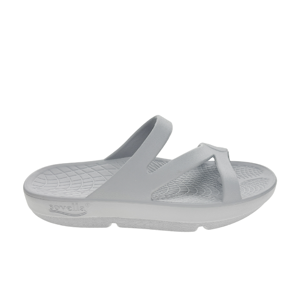 Sovella Women's PF Slide Light Grey - QueensalesOF