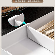 Kitchen Storage Cabinet Household Cabinet Built-in Divided Knife and Fork Chopsticks Kitchen Drawer Partition Tableware Storage Box - QueensalesOF