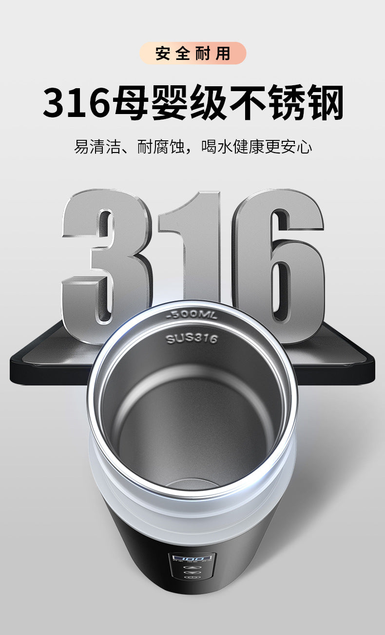 Car heating water cup 2024 new 12v24v universal usb insulation integrated size truck heating water cup - QueensalesOF