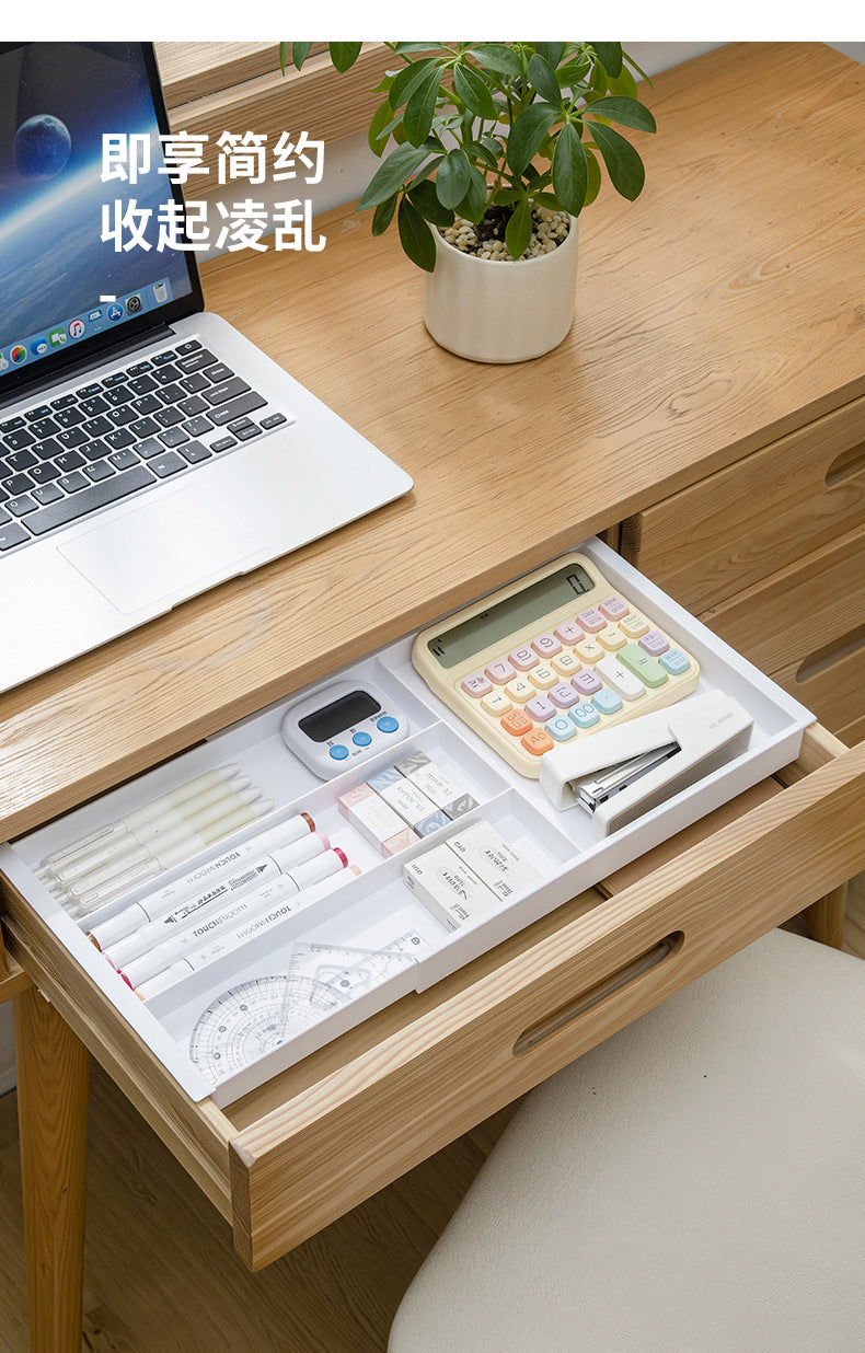 Household Partition Organizer Kitchen Storage Tray Detachable Tray Kitchen Drawer Retractable Storage Box