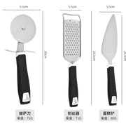 Cheese Grater Pizza Cutter Amazon Kitchen Gadget Knife Sharpener Ice Cream Spoon Multi-Functional Homemade - QueensalesOF