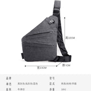 Bolso Cruzado de Nylon — Ligero, Moderno y Unisex - QueensalesOF