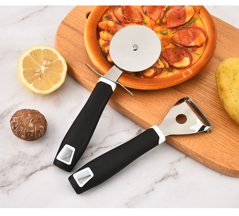 Cheese Grater Pizza Cutter Amazon Kitchen Gadget Knife Sharpener Ice Cream Spoon Multi-Functional Homemade