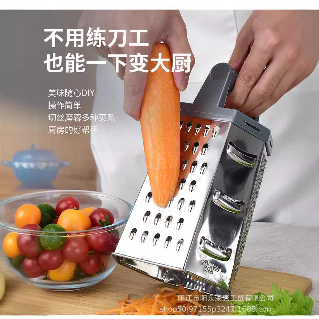 Kitchen Multifunctional Six-sided Melon Planer Household Vegetable Cutter Cheese Potato Planer
