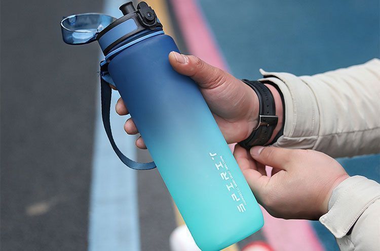Sports Water Cup for Boys 2025 New Summer Portable High Temperature Resistant Fitness Pot Student Outdoor Large Capacity Water Cup - QueensalesOF
