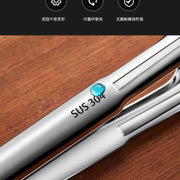 304 Stainless Steel Tongs Commercial Kitchen Tongs Barbecue Steak Barbecue Tongs Anti-Scalding Bread Tongs - QueensalesOF
