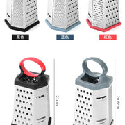 Kitchen Multifunctional Six-sided Melon Planer Household Vegetable Cutter Cheese Potato Planer - QueensalesOF