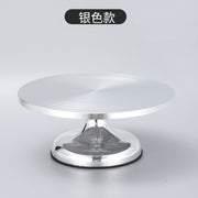 Aluminum Alloy cake turntable new baking tools DIY birthday cake turntable mold non-slip decorating table utensils - QueensalesOF