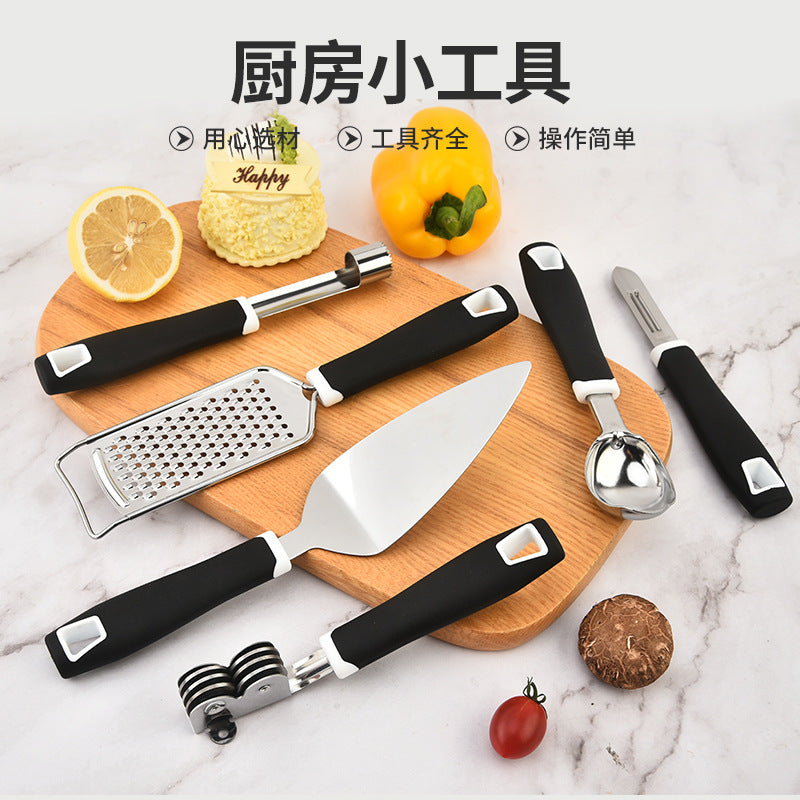 Cheese Grater Pizza Cutter Amazon Kitchen Gadget Knife Sharpener Ice Cream Spoon Multi-Functional Homemade - QueensalesOF
