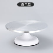 Aluminum Alloy cake turntable new baking tools DIY birthday cake turntable mold non-slip decorating table utensils - QueensalesOF