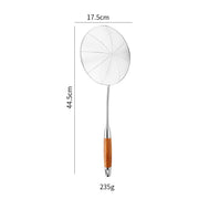 Cross-Border Kitchenware 316 Stainless Steel Spatula for Cooking Household Soup Spoon Rosewood Handle Spatula Kitchen Utensils Frying Spoon - QueensalesOF